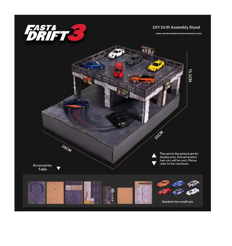 Fast & Drift 3 magnetic two-level drift station source-to-order base