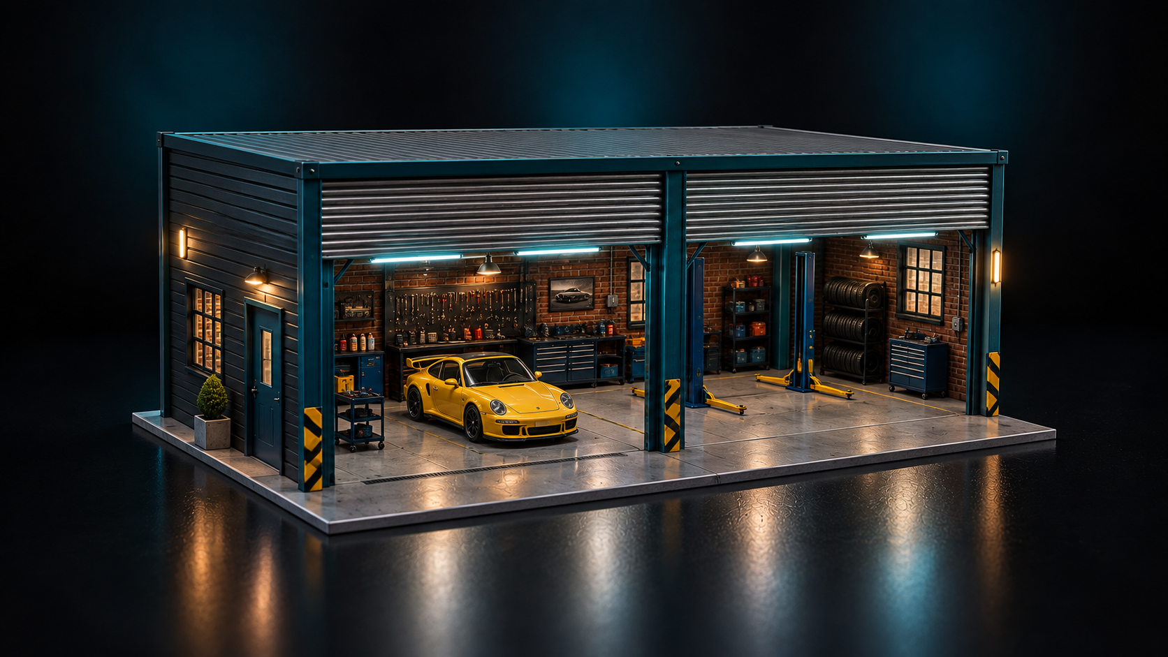 Illustrative miniature options for Structures, walls & surfaces