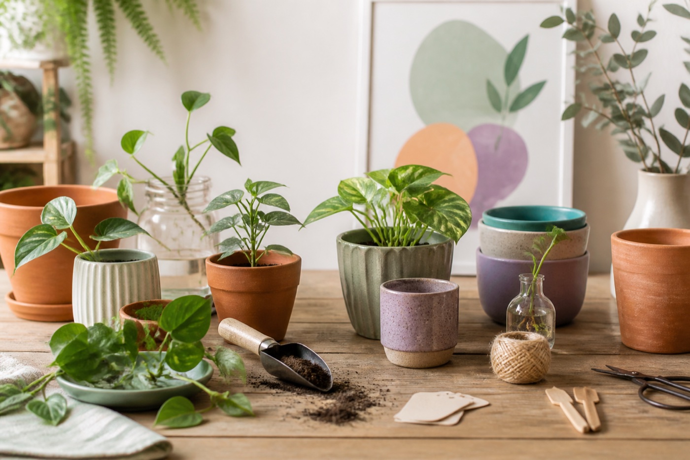 Second Story Studio presentation of Repotting and reimagined displays